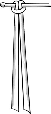 如何製作絲帶窗簾