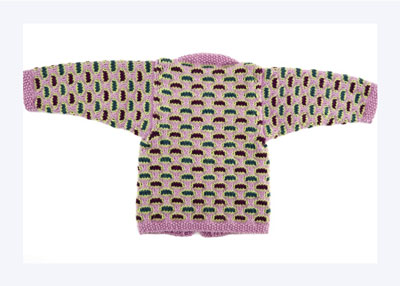 如何編織嬰兒開衫