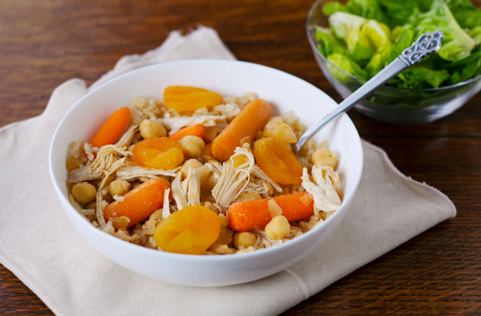 慢燉摩洛哥杏雞食譜