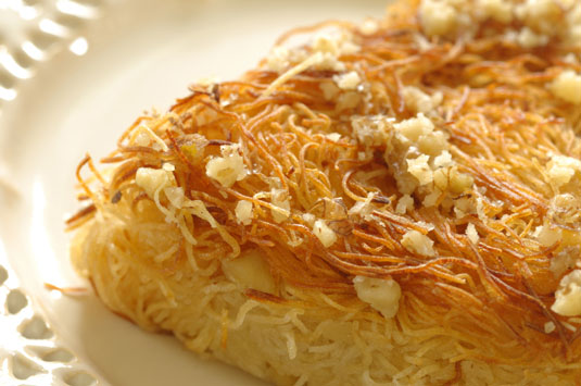 如何製作模擬卡塔菲堅果糕點