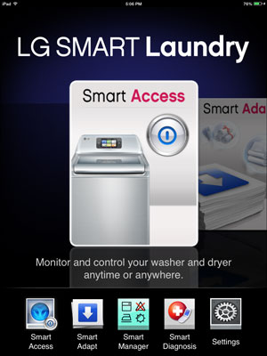 LG 的自動洗衣房