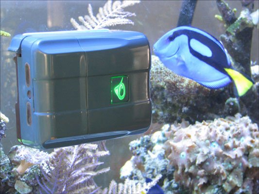 RoboSnail 自動化水族館清潔