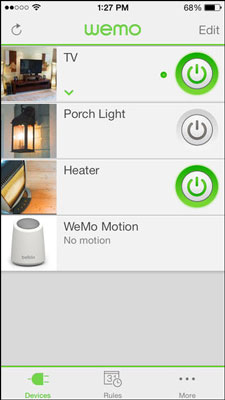 Belkin WeMo 開關